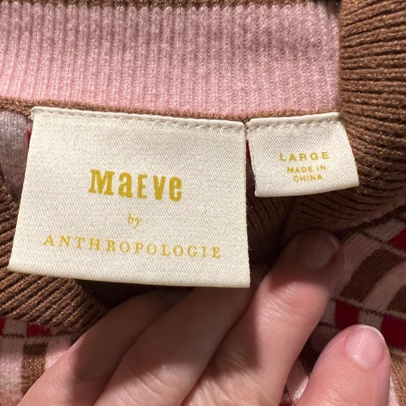 ANTHROPOLOGIE Maeve Mod Shift Sweater Dress - Picture 12 of 12